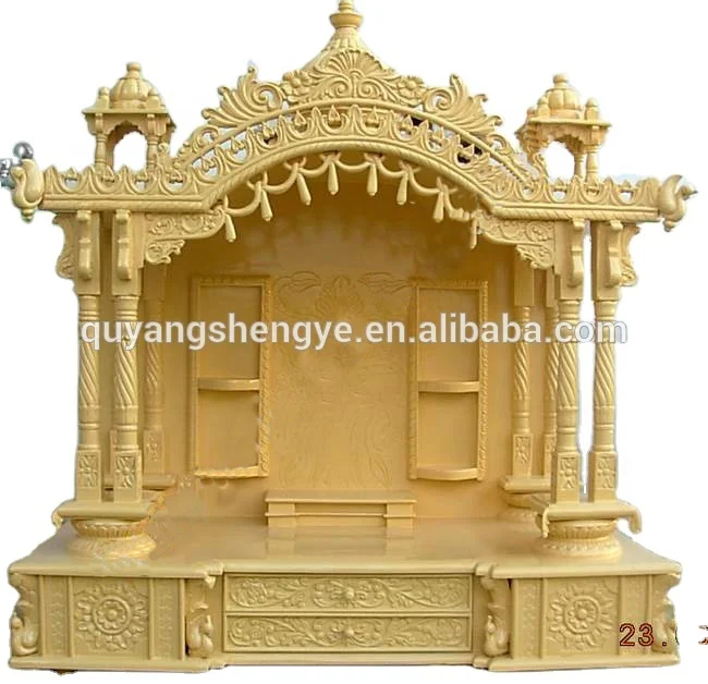 
High quality marble mandir design at home 