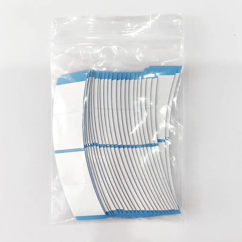 Blue Double Sided Hair Tape Replacement for Toupee and Lace Wigs Human Hair Extensions Tape