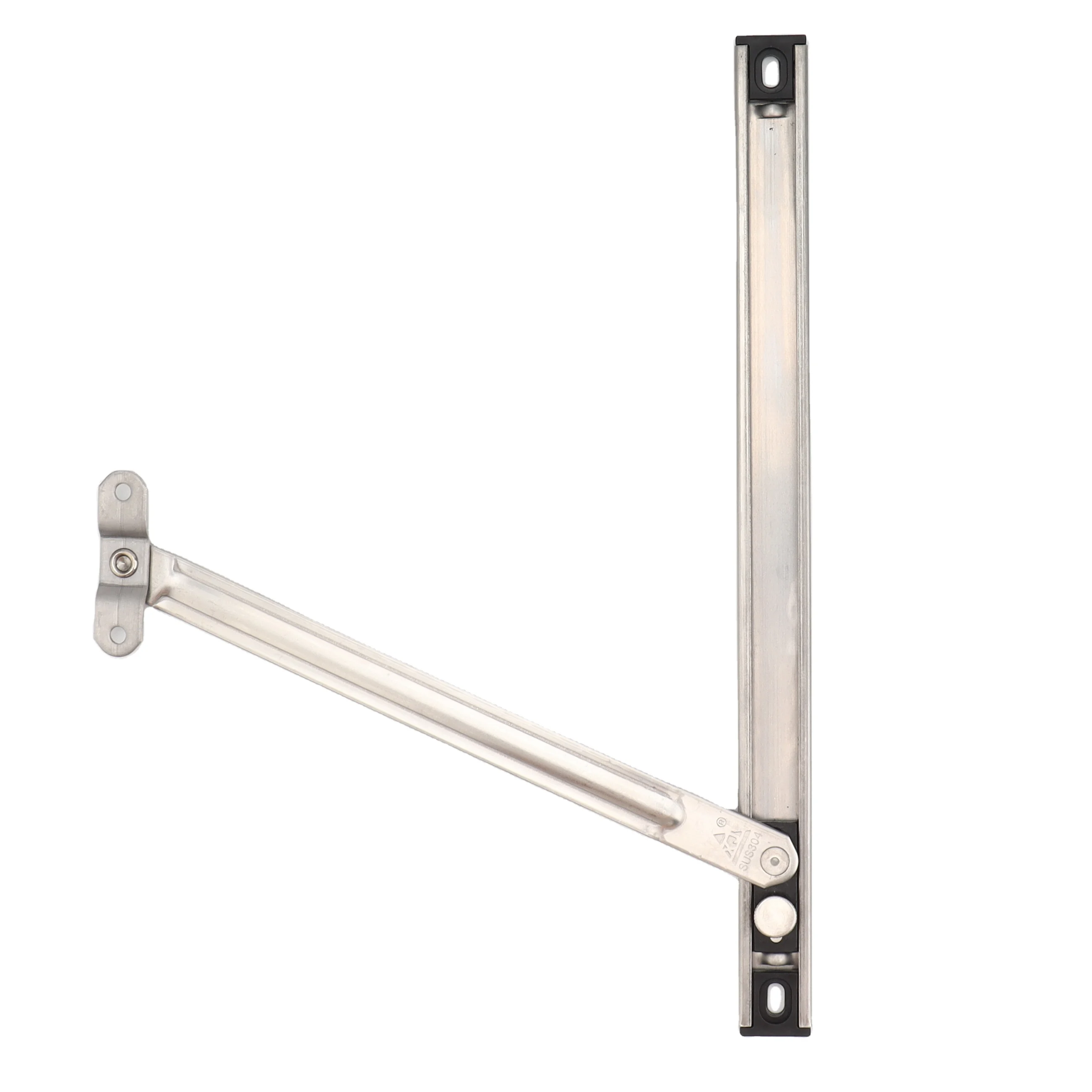 SUS 304 Side Hung Casement Window Single Supporting Points 2 Bar Friction Stay