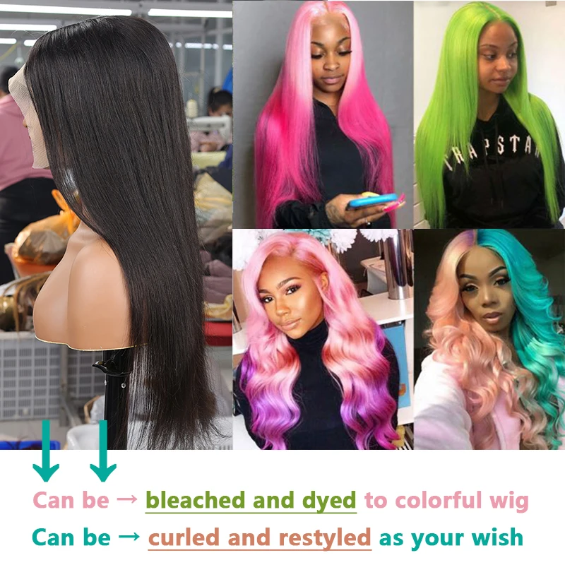 Cheap Wholesale Virgin Full Lace Front Human Hair Wigs Body Wave Closure Brazilian Cuticle Aligned Lace Closure Human Hair Wigs