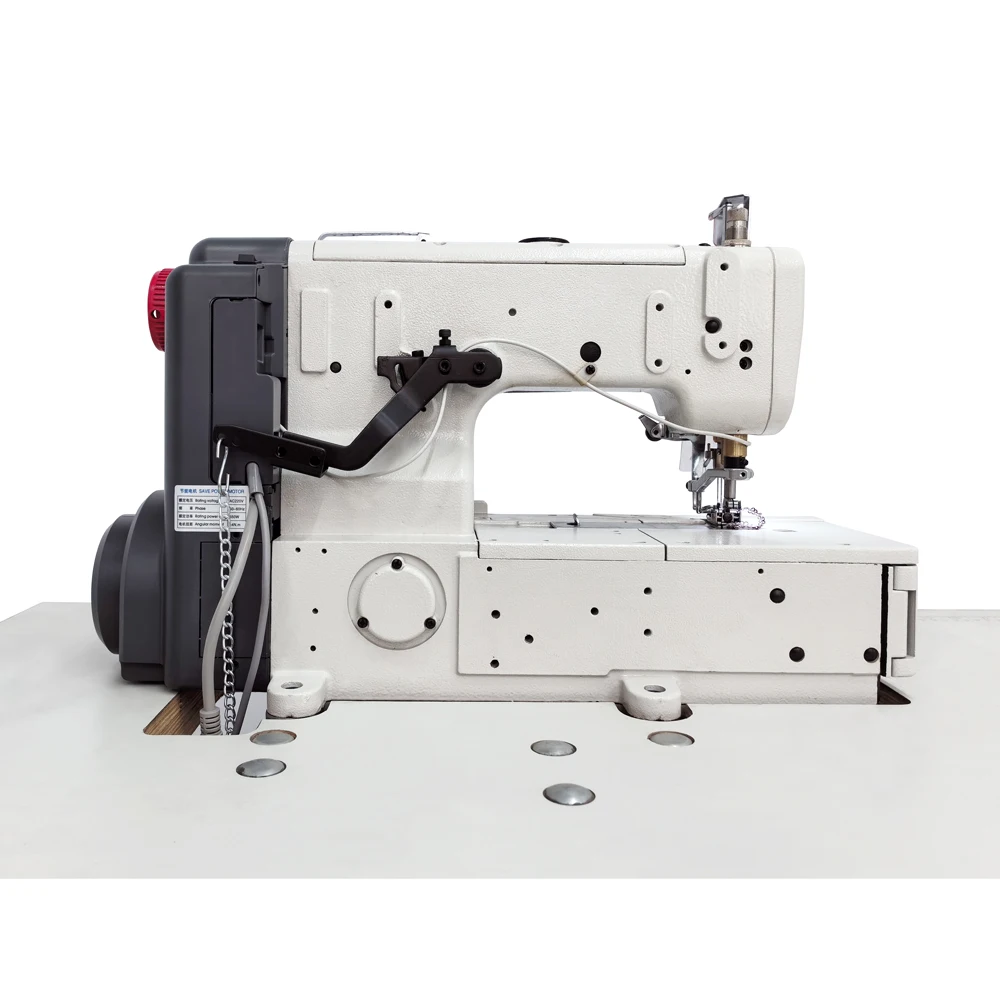 Cheap Britex BR-2500D-01CB direct drive 5 thread interlock sewing machine underwear flatbed interlock industrial sewing machine