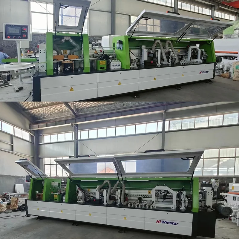 WS828B woodworking full automatic mdf corner rounding edge bander edge banding machine