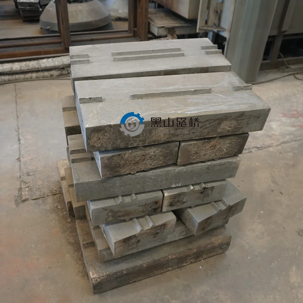 Durable Factory Price PF1315 PF1214  PF1010 impact crusher blow bar impact crusher plate blow bar Mongolia