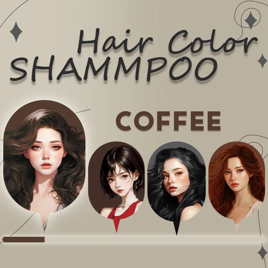 VOJO oem Best Coloring Coffees Semi-Permanent Hair Dye Manufacturer Hair Dye Shampoo tinte para el cabello