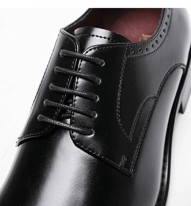 Мужские Формальные классические дизайнерские оксфорды на шнуровке, офисные классические туфли