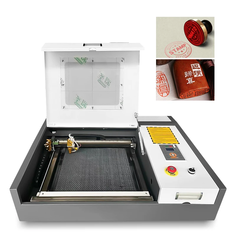 Multifunction CO2 laser engraving machines CNC laser cutting machines laser printer marker 4040