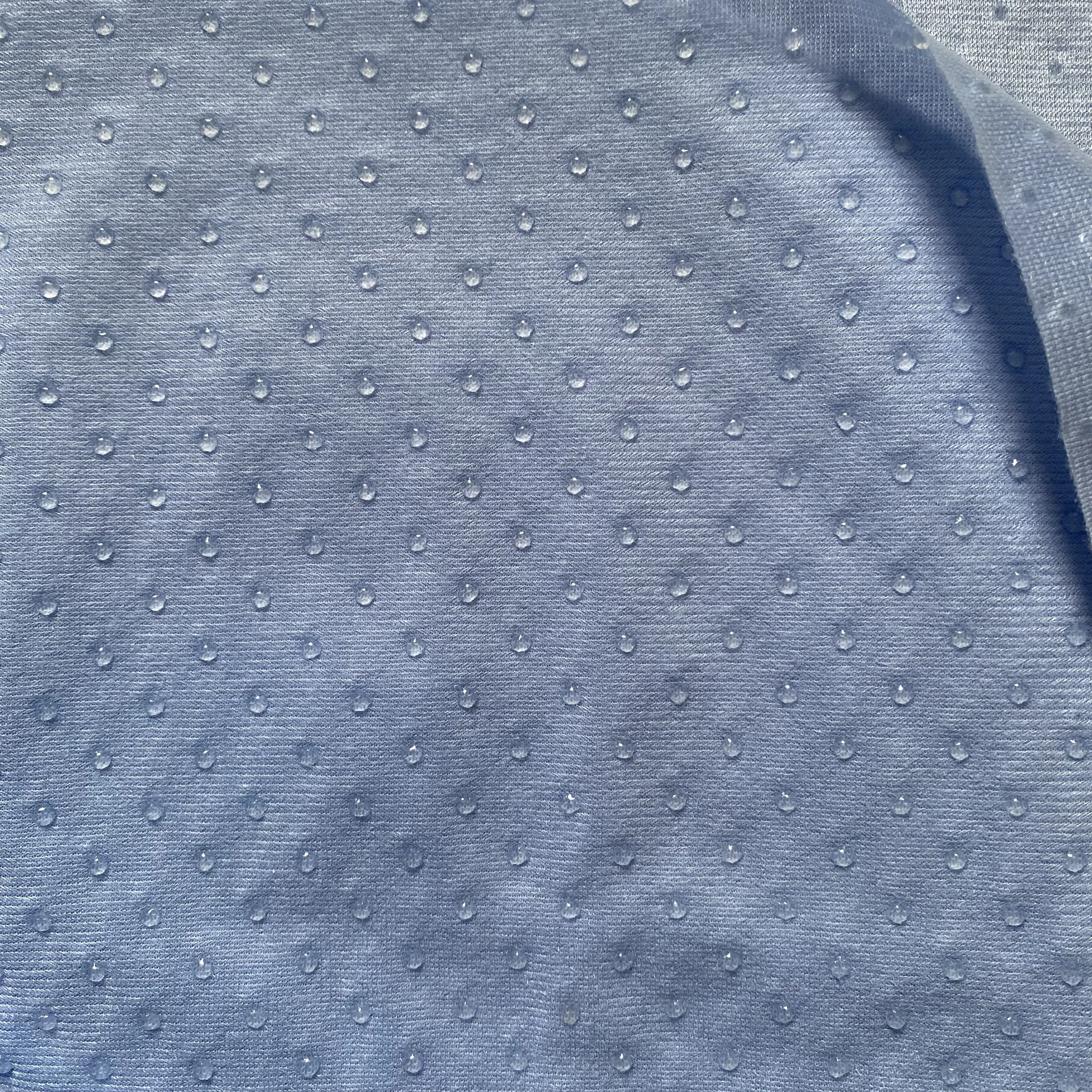 wholesale polyester anti-slip resistant  waterproof silicone PVC dotted with TPU  film backing fabric cloth for pet mat pad