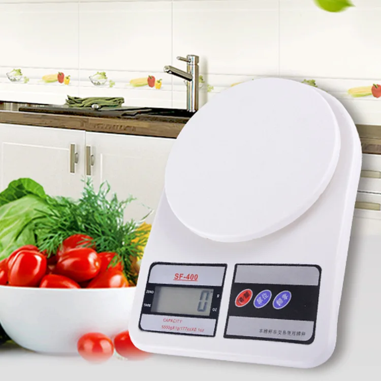 Light White Accurate 1 Gram Price Digital Electronic Kitchen Scale