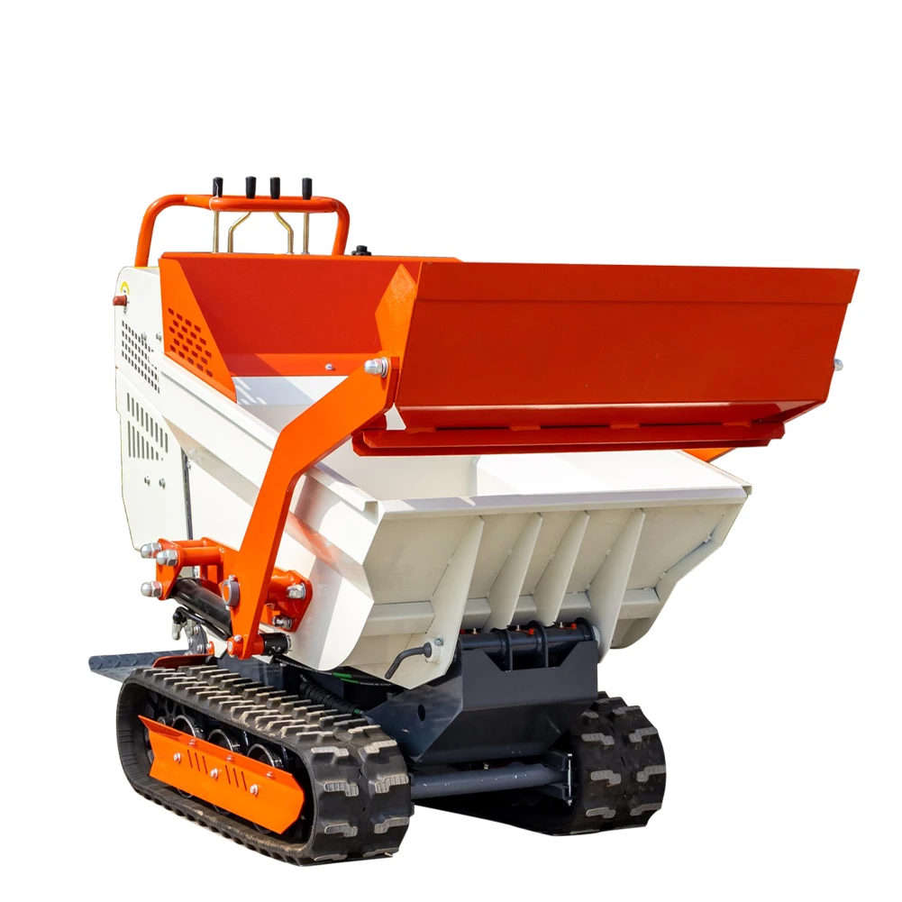 Factory Direct Sales Cheaper Price Mini Crawler Dumper New All-Terrain Self Loading Mini Truck Tracked Dumper