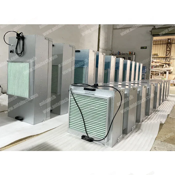 Low Price cheap variable speed ffu h14 laminar flow hood hepa fan filter unit ffu