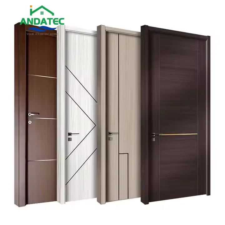 New Technology Good Price Composite Doors Designs Interior Room Prehung Waterproof MDF Wood Door
