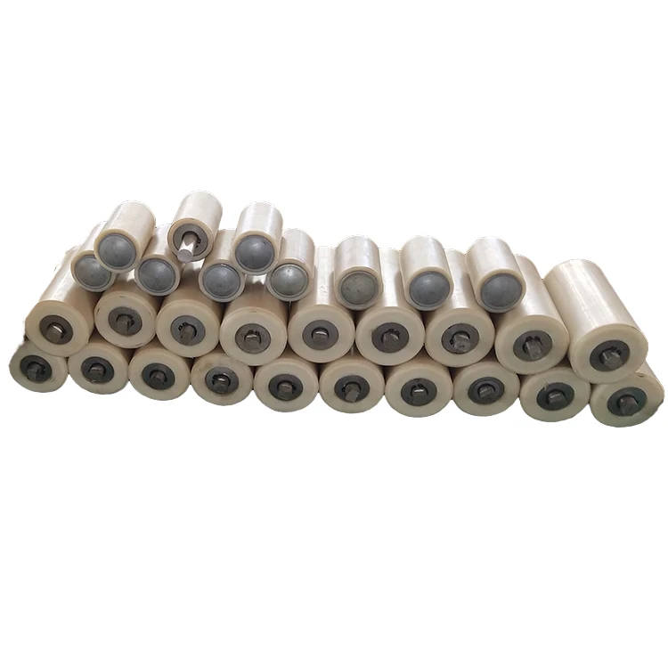 High Wear Small Diameter Conveyor Nylon Roller Belt Conveyor Idler Nylon Conveyor Rollers
