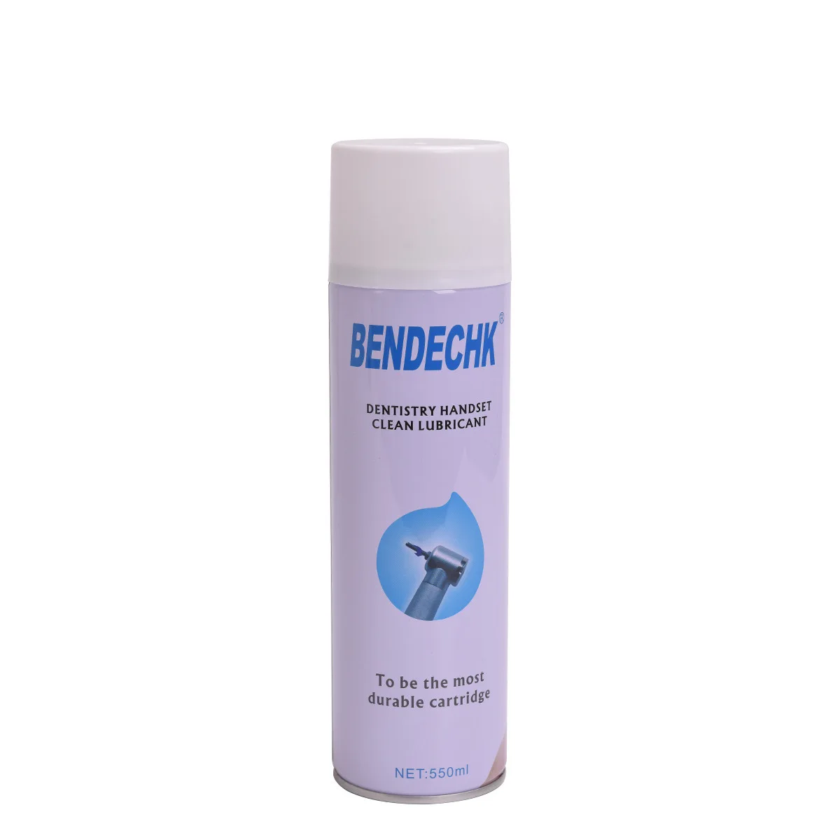 Useful High-Speed Dental Handpiece 550 Mml Steel Bottle with Manual Power Source Curing Oil Lubricant