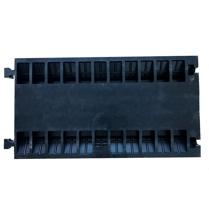 Cheap Price 3 Channel PVC Rubber Mat Cable Cover Speed Humps Road Bump Cable Protector Cable Wire Ramp