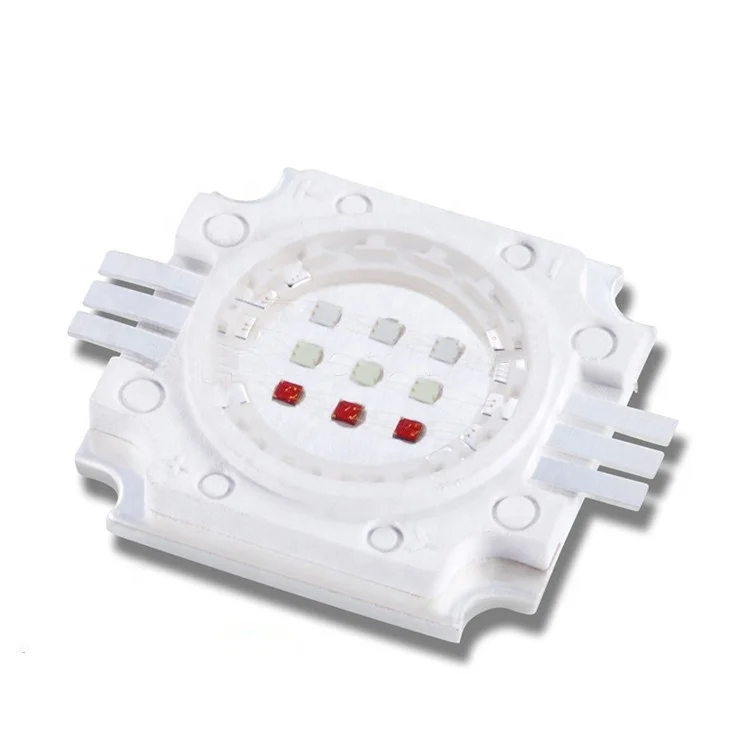 12W RGBW Full Color High Power LED Lamp Bead Stage Lighting with Integrated RGBW Emitting Red Blue White Green Warm White