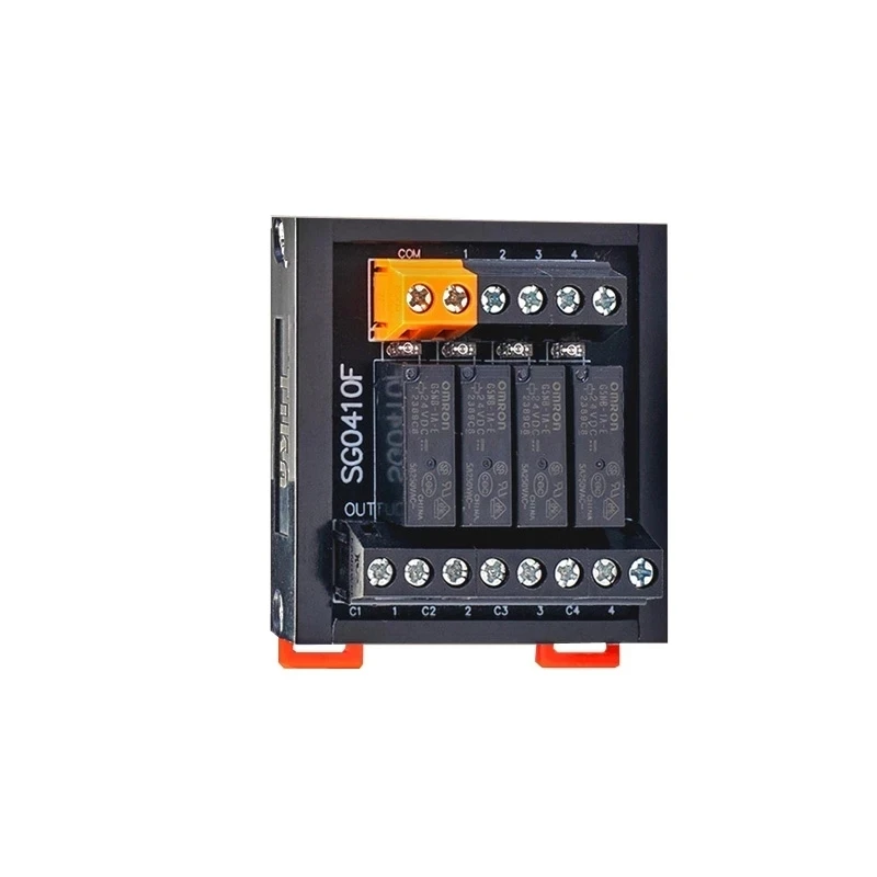 4/6/8-way Din Rail relay combination module 24v 12v 5v intermediate relay module module control board DC