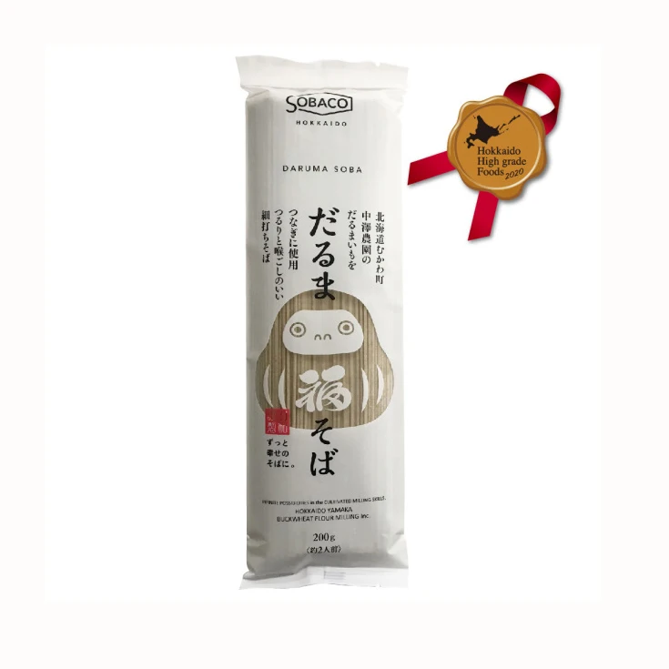 Japanese supplier healthy nutritious dried raw buckwheat soba noodles