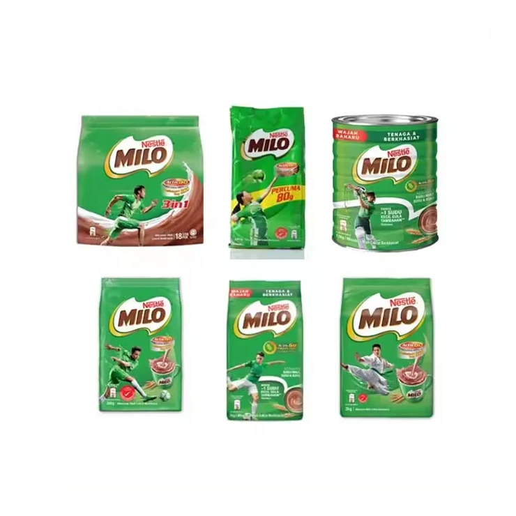 Hot Sale Milo Chocolate Malt Instant Beverages Active Go Original (200G/480G/1KG/1.5KG/2KG)