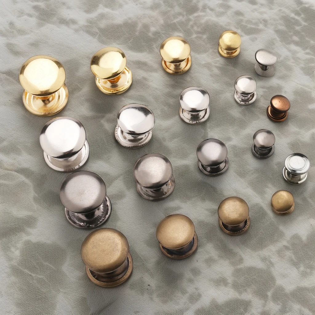 Metal Jeans Buttons Rivets Double Capped Garment Rivets