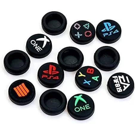 Controller Analog Joystick rubber Silicone Cover Thumb stick Grip Cap For xbox one series x s PS4 PS5 playstation 4 5 controller