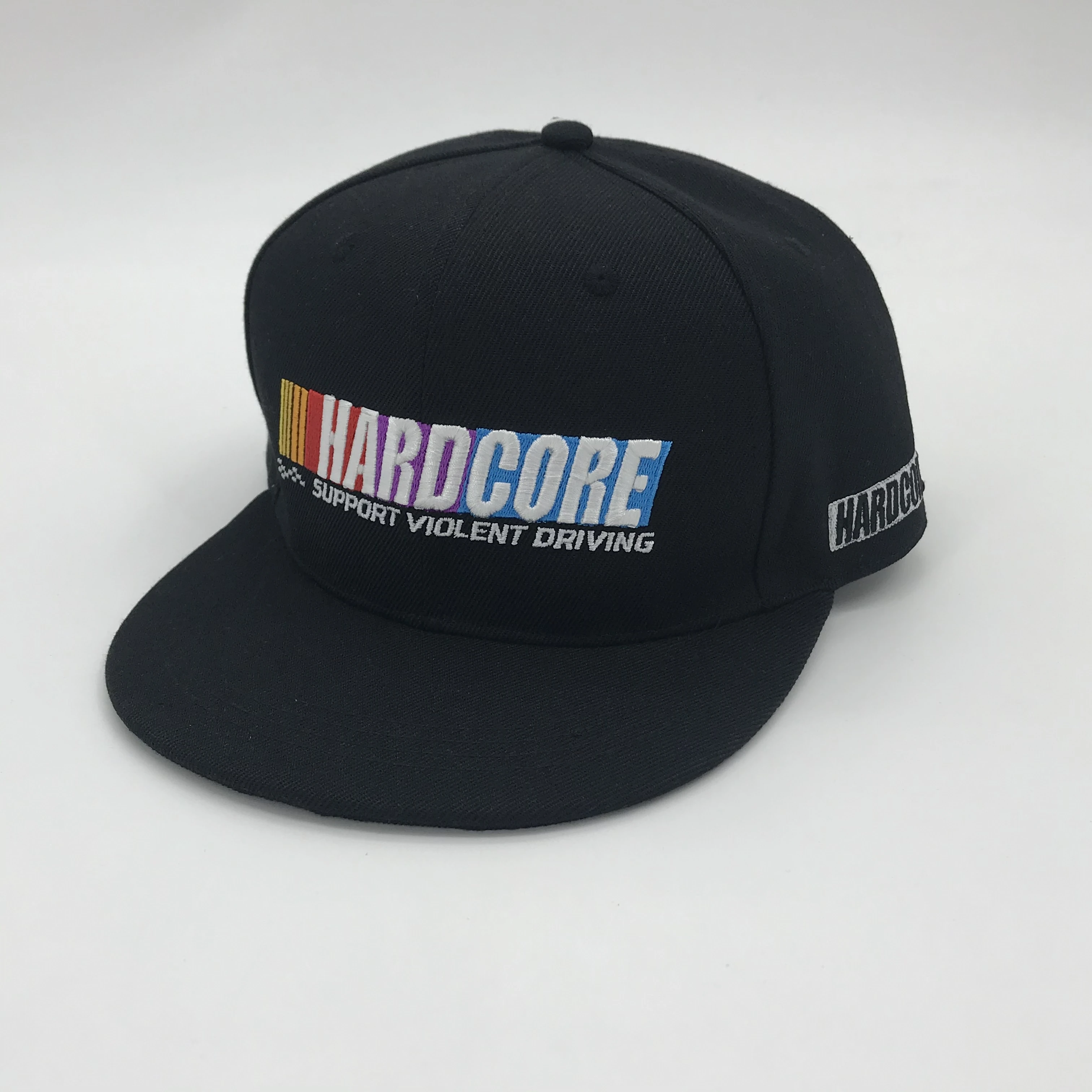 Wholesale Custom 3 D Puff  Embroidery Logo  Hip Hop Caps  Fashion Snap back Hats  For Men