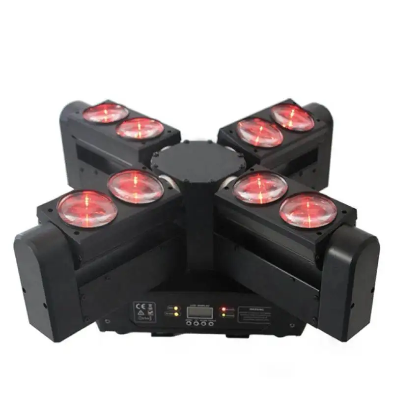 Red 8 eyes beam moving head laser light dj bar Night Event Club Cheap Dj Laser Lights Beam