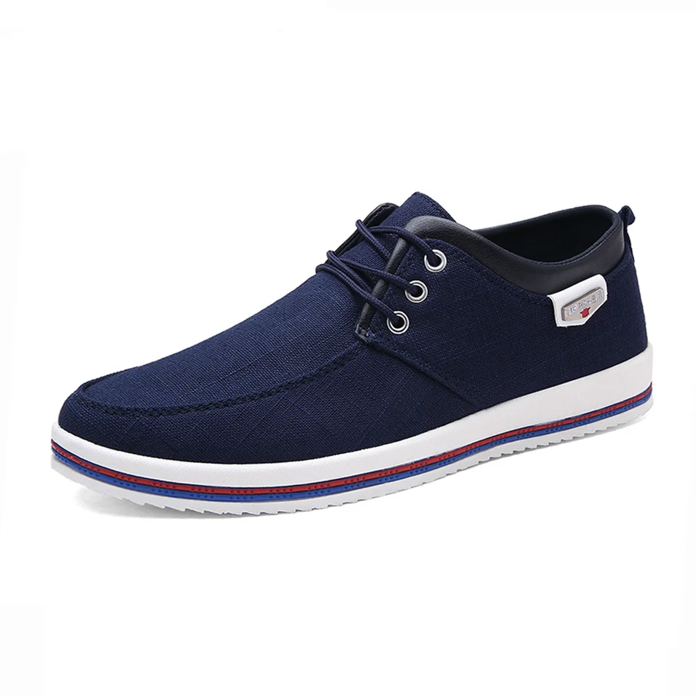  Wholesale cheap walking style sneakers for men casual canvas trendy