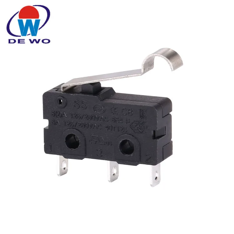 Wholesalers Micro Switch with Straight Max Silver  Protection Force Material Temperature Level Origin Contact Life