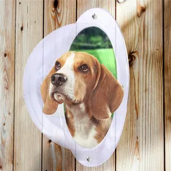 Pet Dog Fence Window - Clear View Dome Pet Peek Window acrylic fence window pet peek window, Horse,Even Children