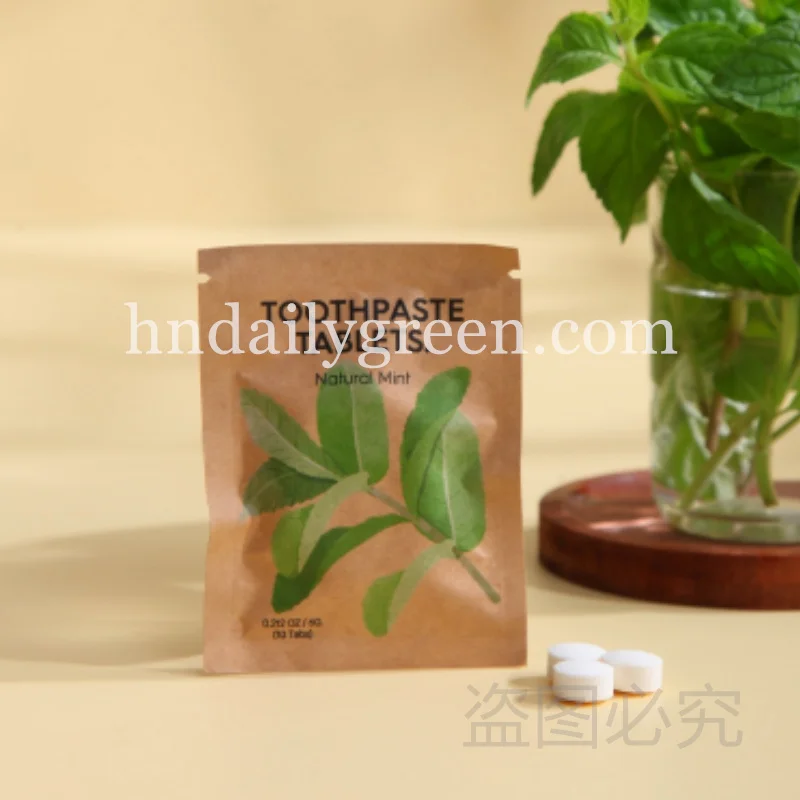 Toothpaste Tablets With Fluoride 100% Plastic Free Protect Your Teeth All Natural