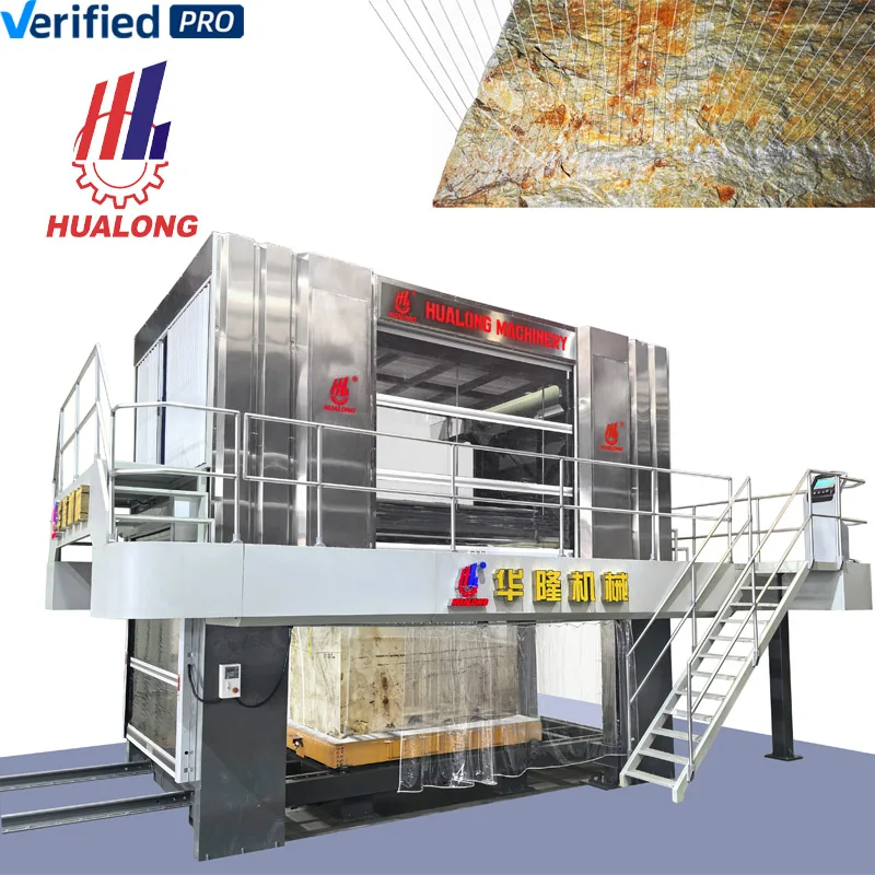 Hualong machinery More profit new trend ultra thin diamond saw marble block cutter Multi Wire Stone Cutting Machine with water