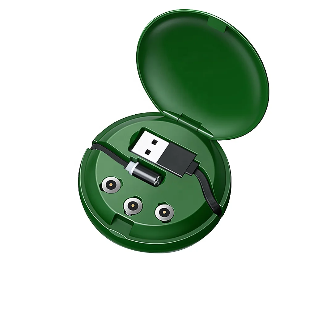 Universal 1Set Magnetic Micro USB Type C Cable Adjustable Android Mobile Phone Lighting Cord 3 in 1 Fast Charging Magnetic Cable