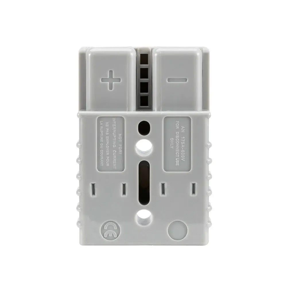 FIERYRED 6PCS 175A High Current Gray Anderson Style Power Connector Plug