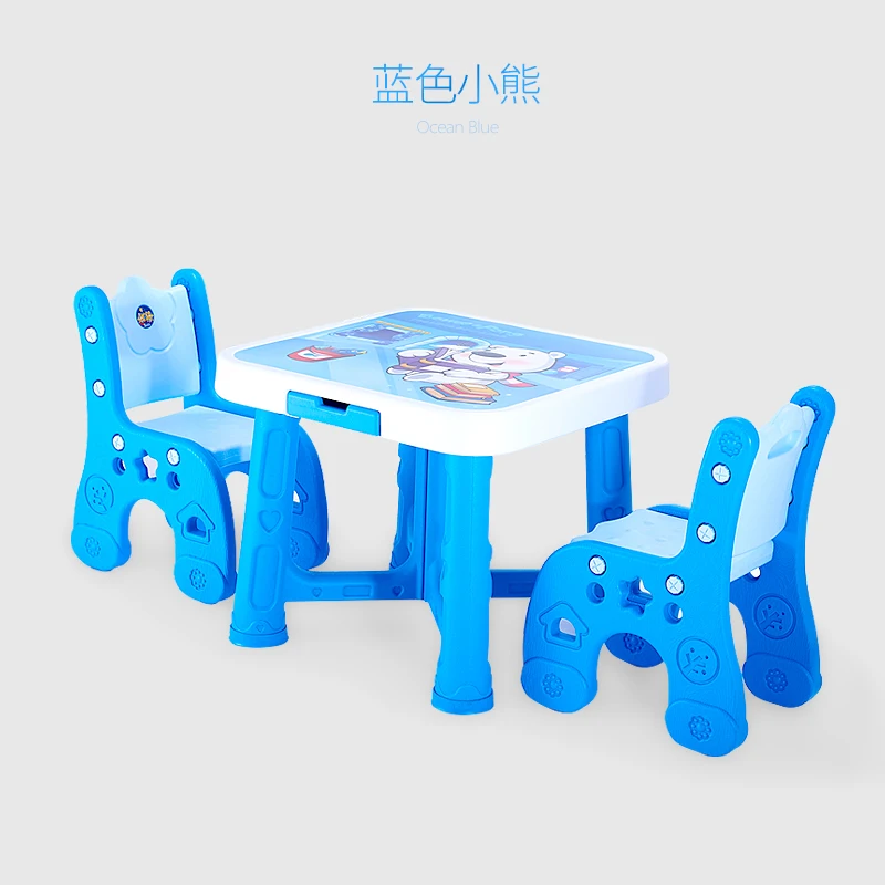 New Type Wholesale Children Tables Plastic Child Study Furniture