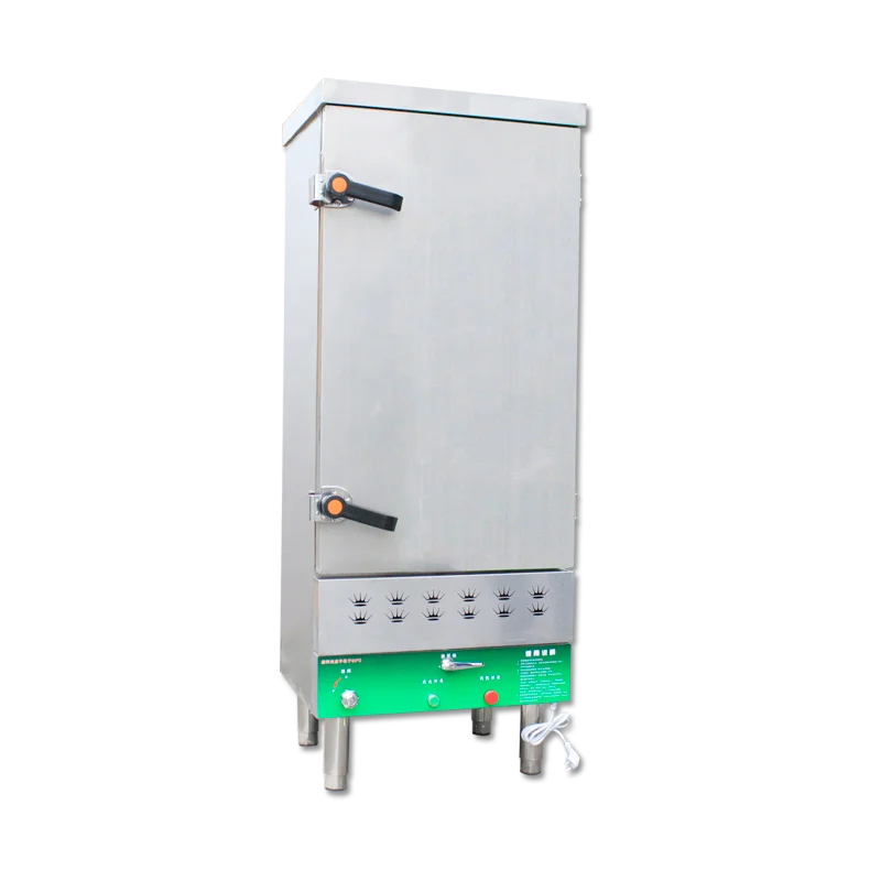 6/8/10/12/24 tray rice noodle maker steamer tray green oil stainless steel steam rice steaming cart