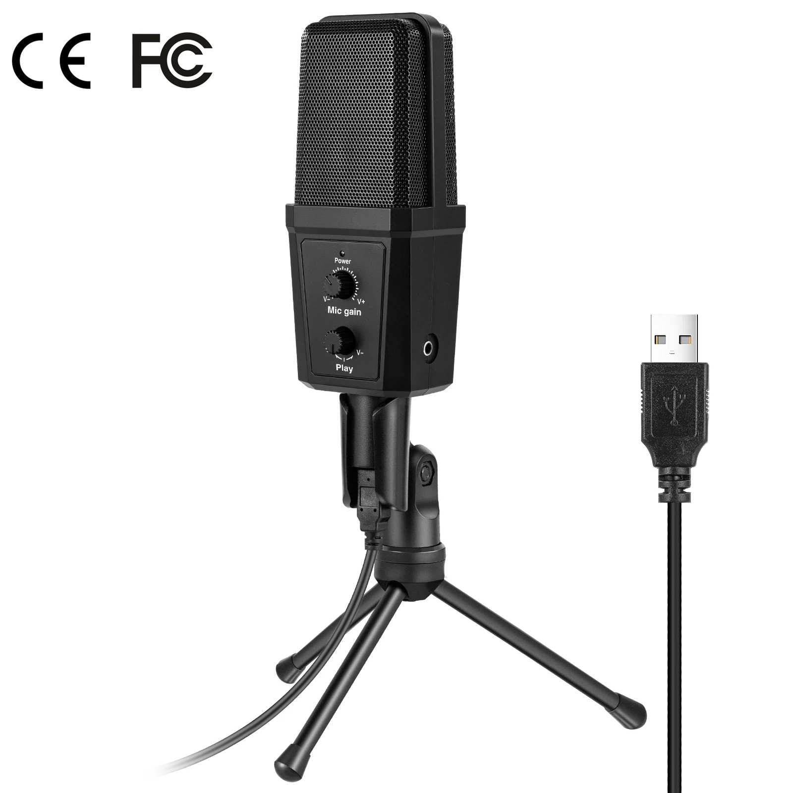 Высококачественный пользовательский микрофон гарнитура ручной USB