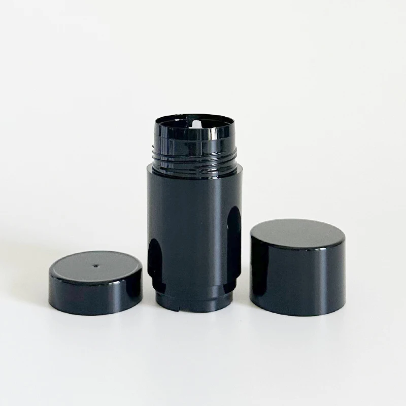 solid perfume deodorant stick men black gel cream deodorant empty bottle packaging