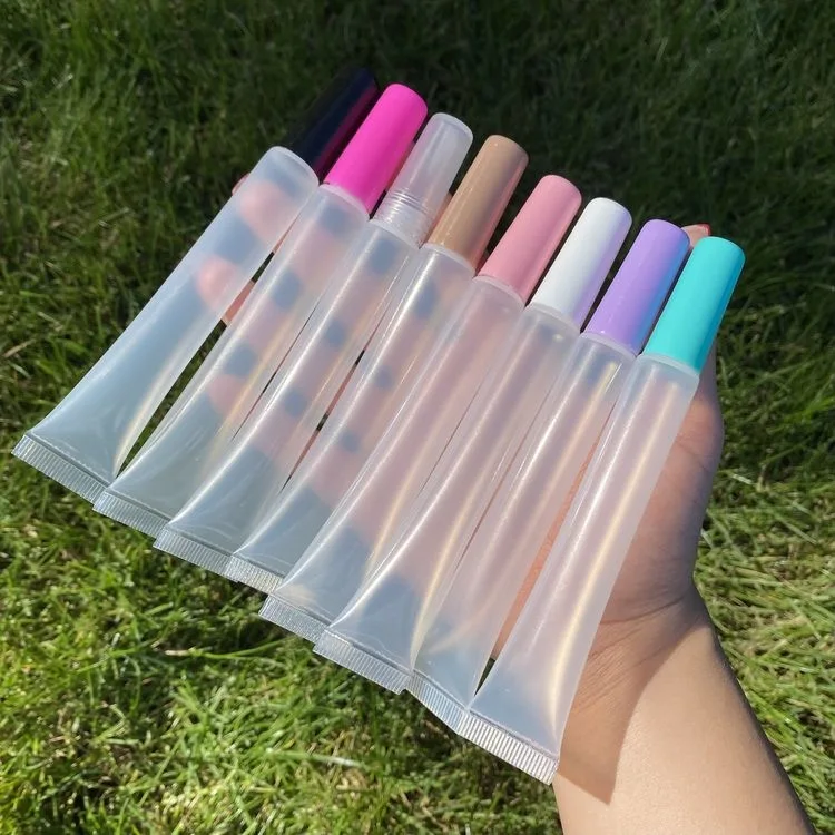 private label long lasting lip gloss tubes vendor lip gloss with light wholesale price lip gloss squeeze tubes with logo
