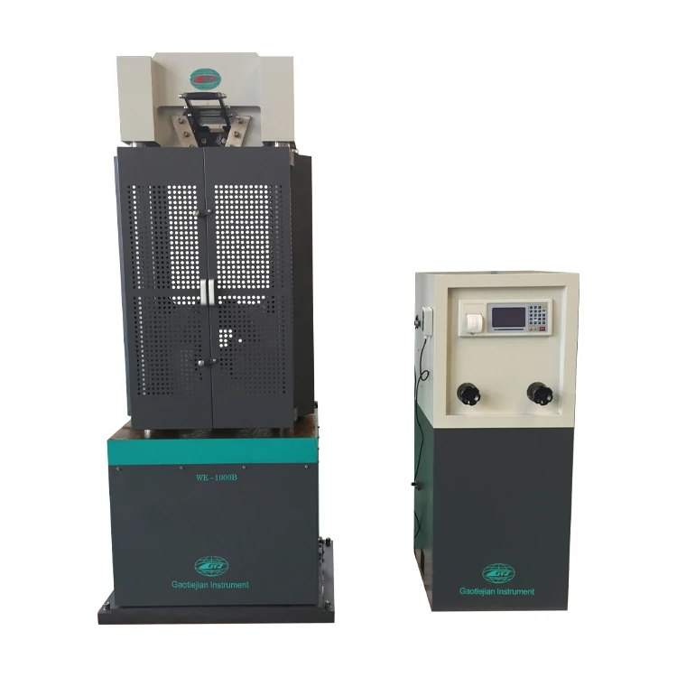Новый дизайн 1000KN цифровой дисплей, прибор для испытания на растяжение арматуры, Гидравлическая Универсальная испытательная машина
