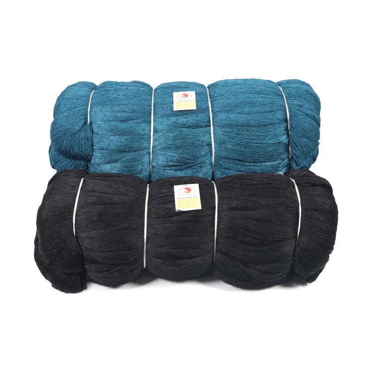 Nylon polyester PE horsetail Sardine Knotted Multifilament High Strong Nylon Fishing Net For Fishing