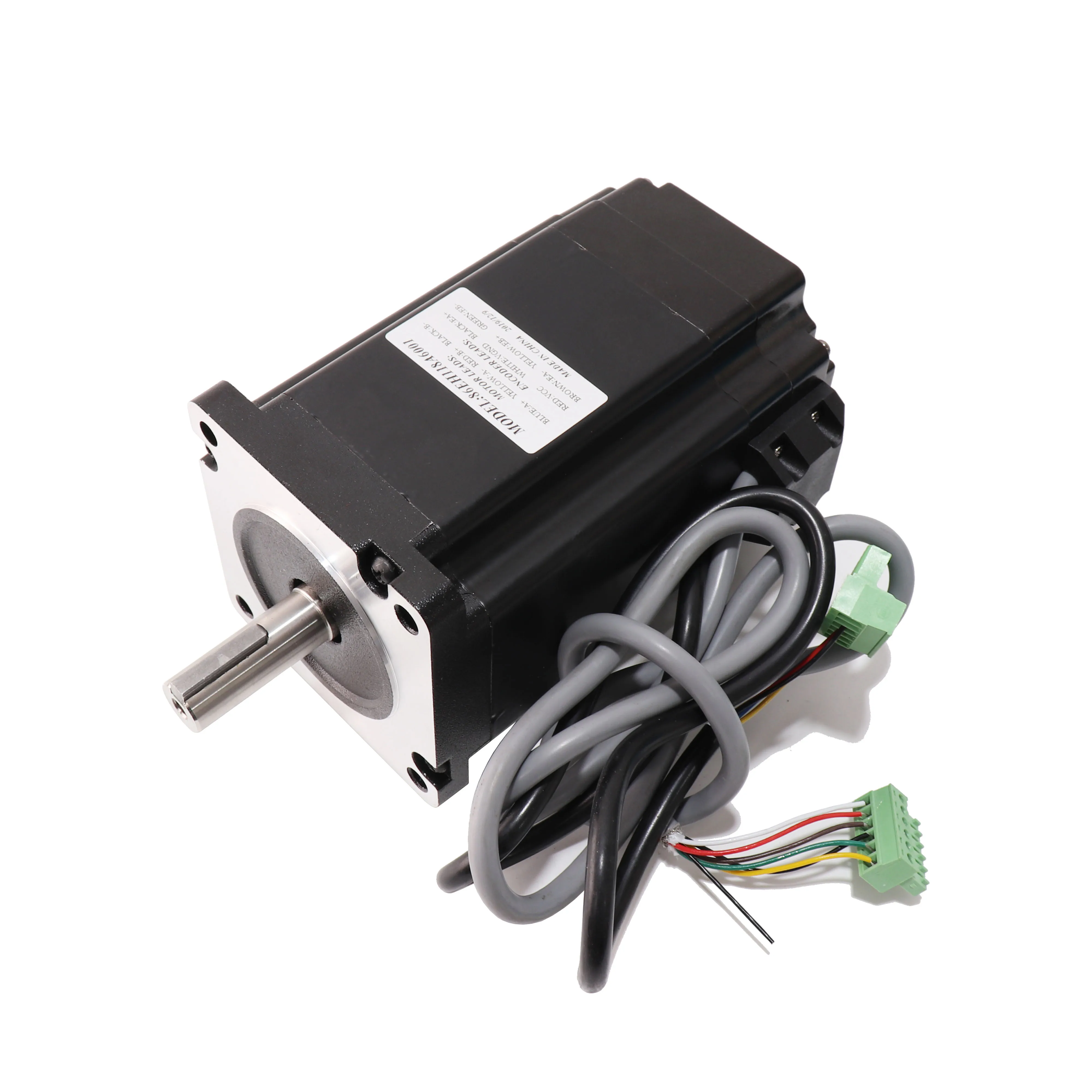 
cnc stepper motor kit closed loop stepper 8.0N.m motor 86EH11860A6001 nema34 stepper motor close loop + CL86 Drive 