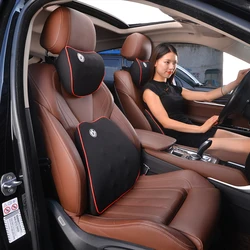 Подголовник автомобильного сиденья, модная Подушка с эффектом памяти, подушка для поддержки головы и шеи, подушка для поддержки поясницы автомобильного сиденья, подушка для поддержки шеи, модная подушка