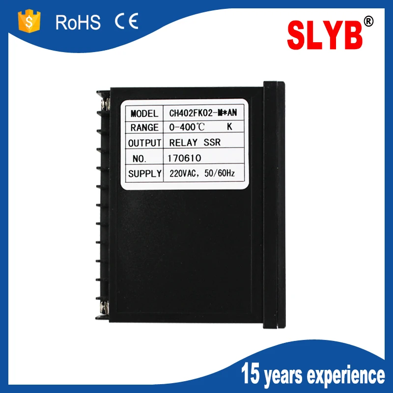 High Quality 48*96 Digital Industrial Temperature Controller Oven Thermostat CH402 220V for oven