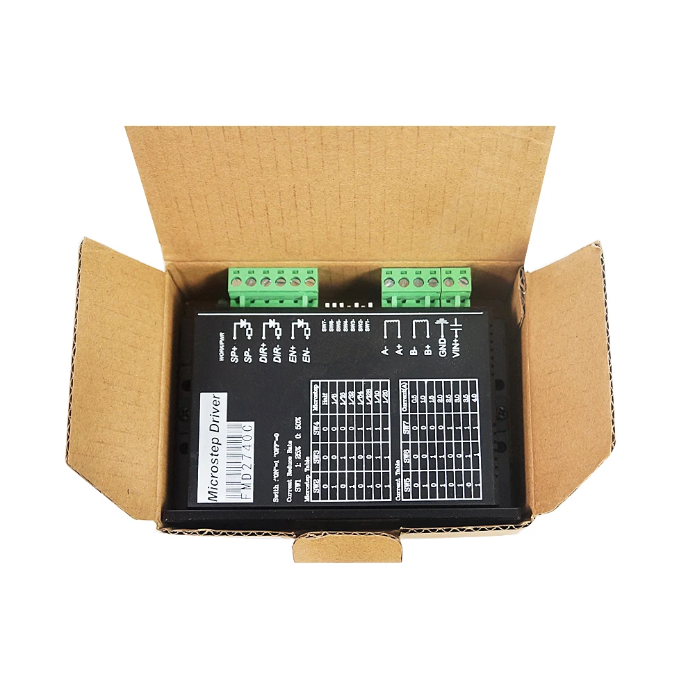 LY CNC parts New design 2 phase stepper motor driver 4A128 subdivision FMD2740C for cnc router