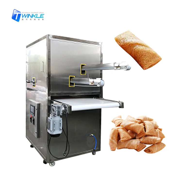 Automatic crispy egg roll fille rolling machine