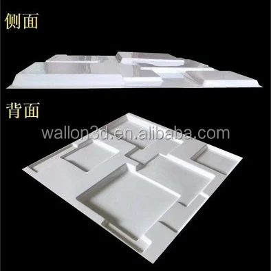 Mirror Silver Light Through 3D Cover background wallart decoration 3d wall panel supplier
