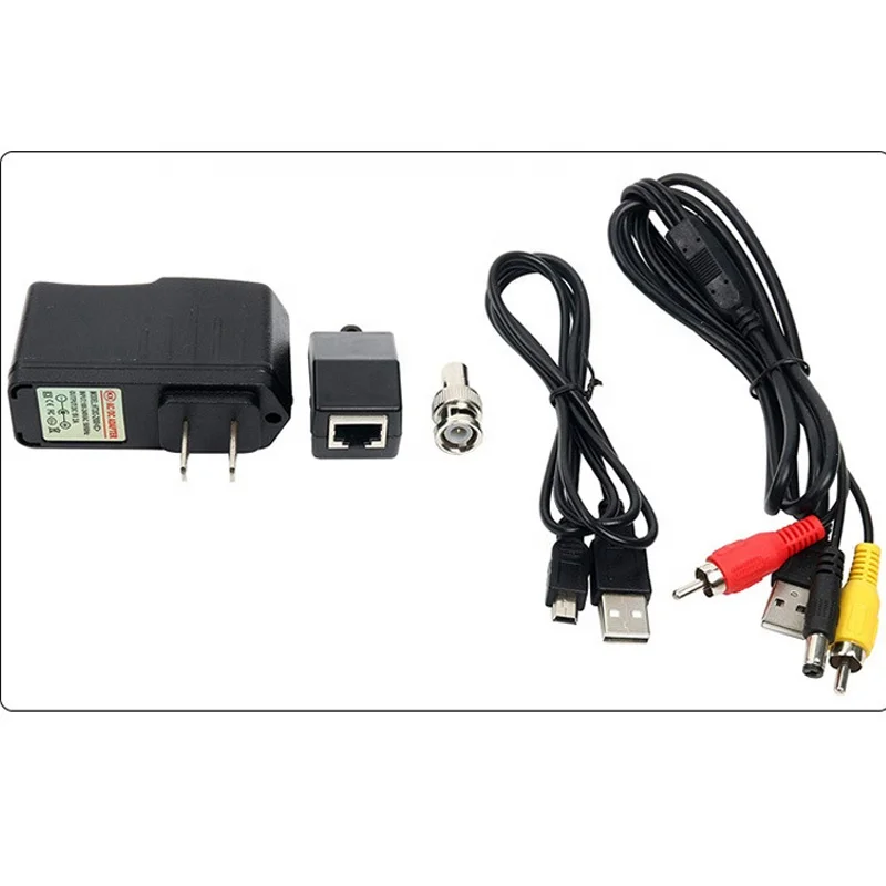 4.3 inch TFT LED Audio Video Security Tester CCTV Camera Test Monitor Portable EU Plug Security Camera Tester