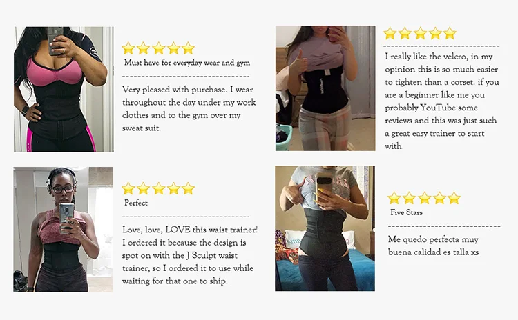 
New Custom Print Logo Latex Waist Trainer Women Workout Slimming Fat Burning Compression Waist Trimmer Belt Shaper 