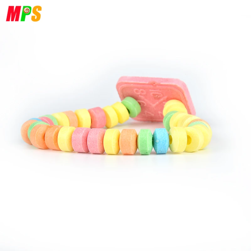 Забавный браслет без сахара Халяль, фрукты, мята, прессованные конфеты