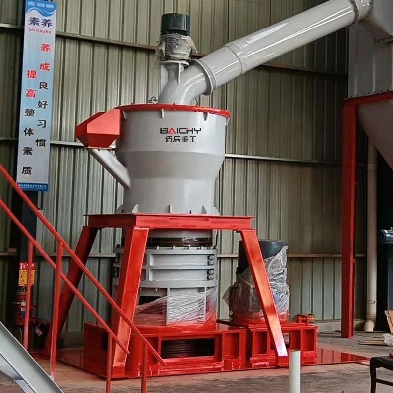 HGM80 High-Pressure Micro Powder Mill for Calcium Carbonate Gypsum Limestone Graphite Calcite Feldspar Fluorite Powder Grinding